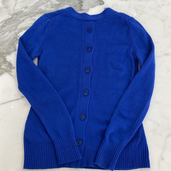 Banana Republic with fine Italian yarn by Filipucci in cirulean blue size xs - Picture 5 of 6